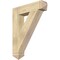 Ekena Millwork Traditional Arts & Crafts Rough Sawn Bracket, Douglas Fir, 6"W x 30"D x 38"H BKT06X30X38TRA03RDF - alternate 1